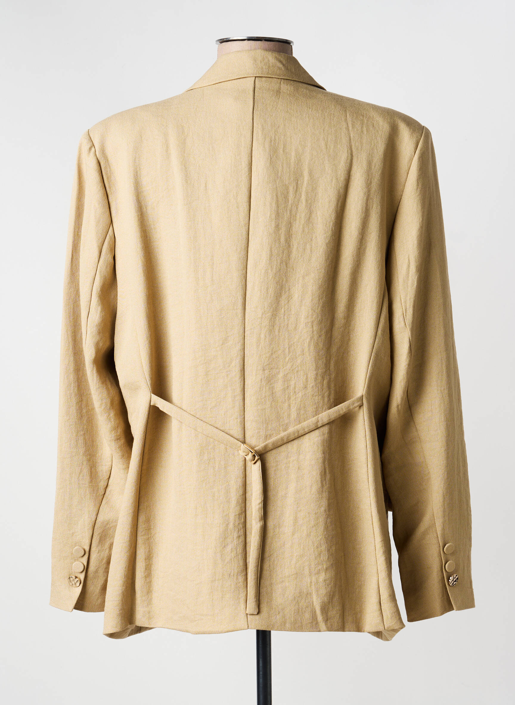 Blazer poches beige MORGAN femme