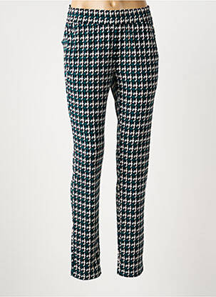 Pantalon slim taille élastique vert LCDN femme