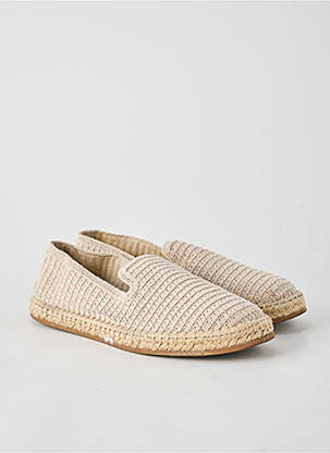 Espadrilles bout rond bout rond beige ZARA homme