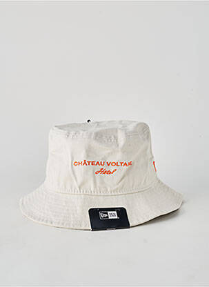 Chapeau doublure textile beige NEW ERA homme