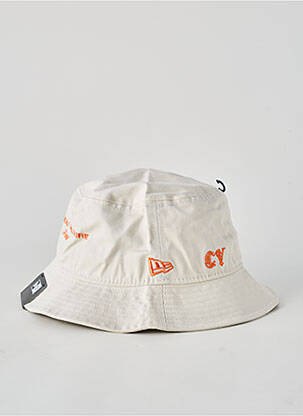 Chapeau doublure textile beige NEW ERA homme