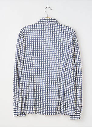 Chemise manches longues imprimé fantaisie bleu MARIO IRACE homme