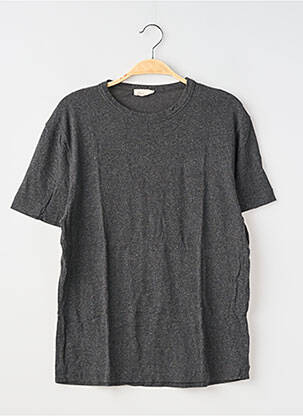 T-shirt coupe droite manches courtes gris AMERICAN VINTAGE homme