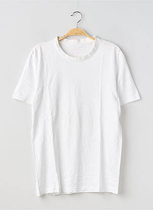 T-shirt coupe droite manches courtes blanc ESPRIT homme