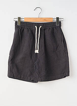 Short fermeture liens à nouer noir BLOOD+BONE homme