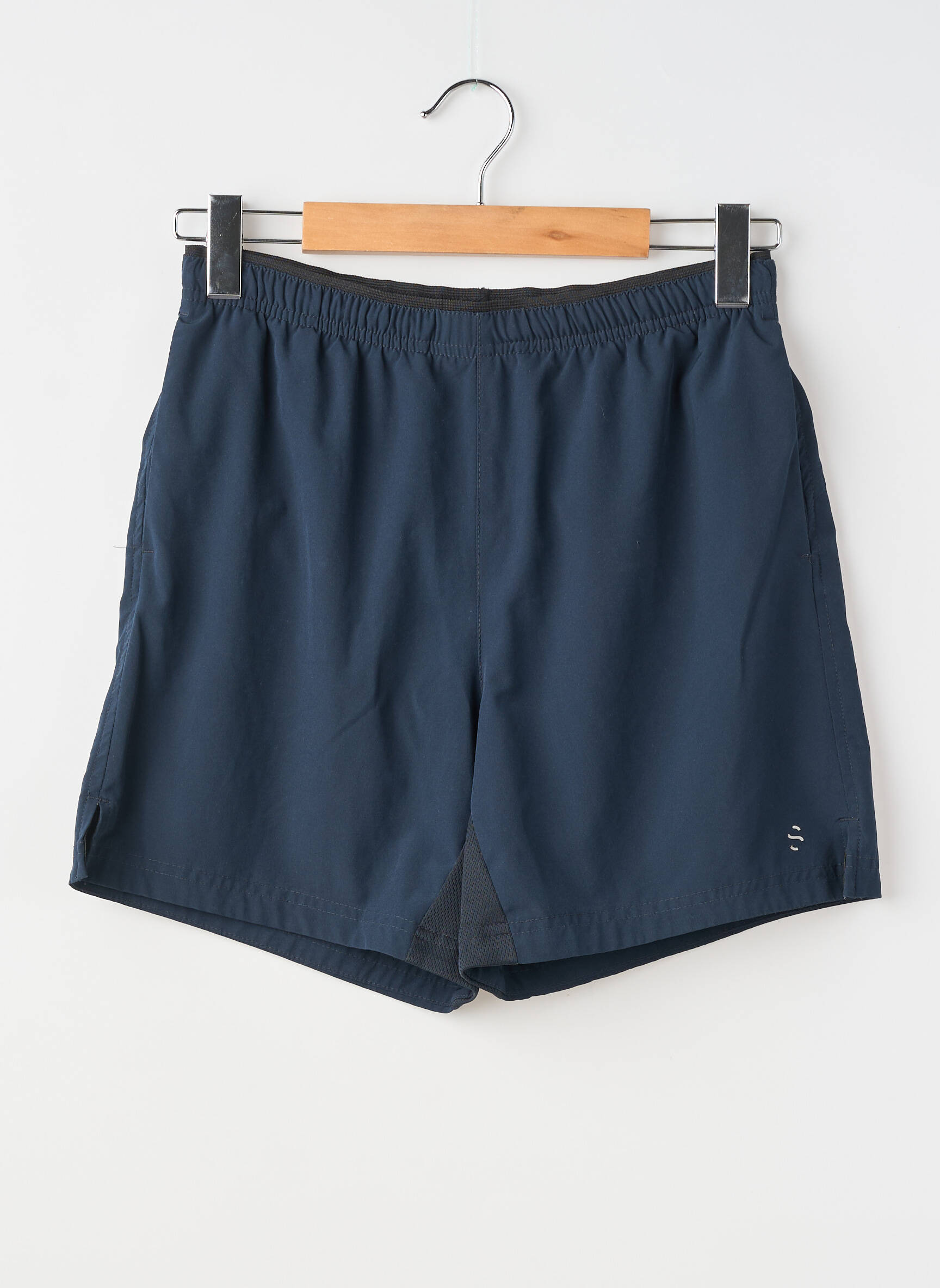 Short fermeture liens à nouer bleu H&M homme