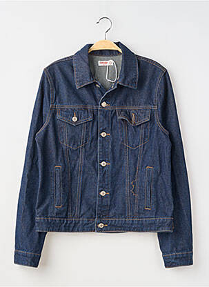 Veste casual coupe droite bleu ORAIJE femme