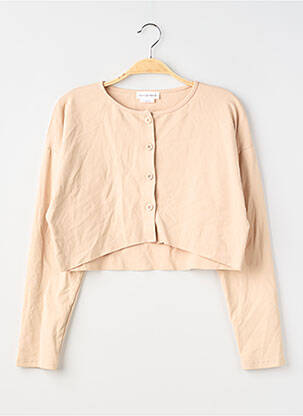 Boléro col rond beige LOVERS + FRIENDS femme