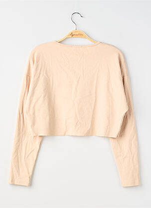 Boléro col rond beige LOVERS + FRIENDS femme