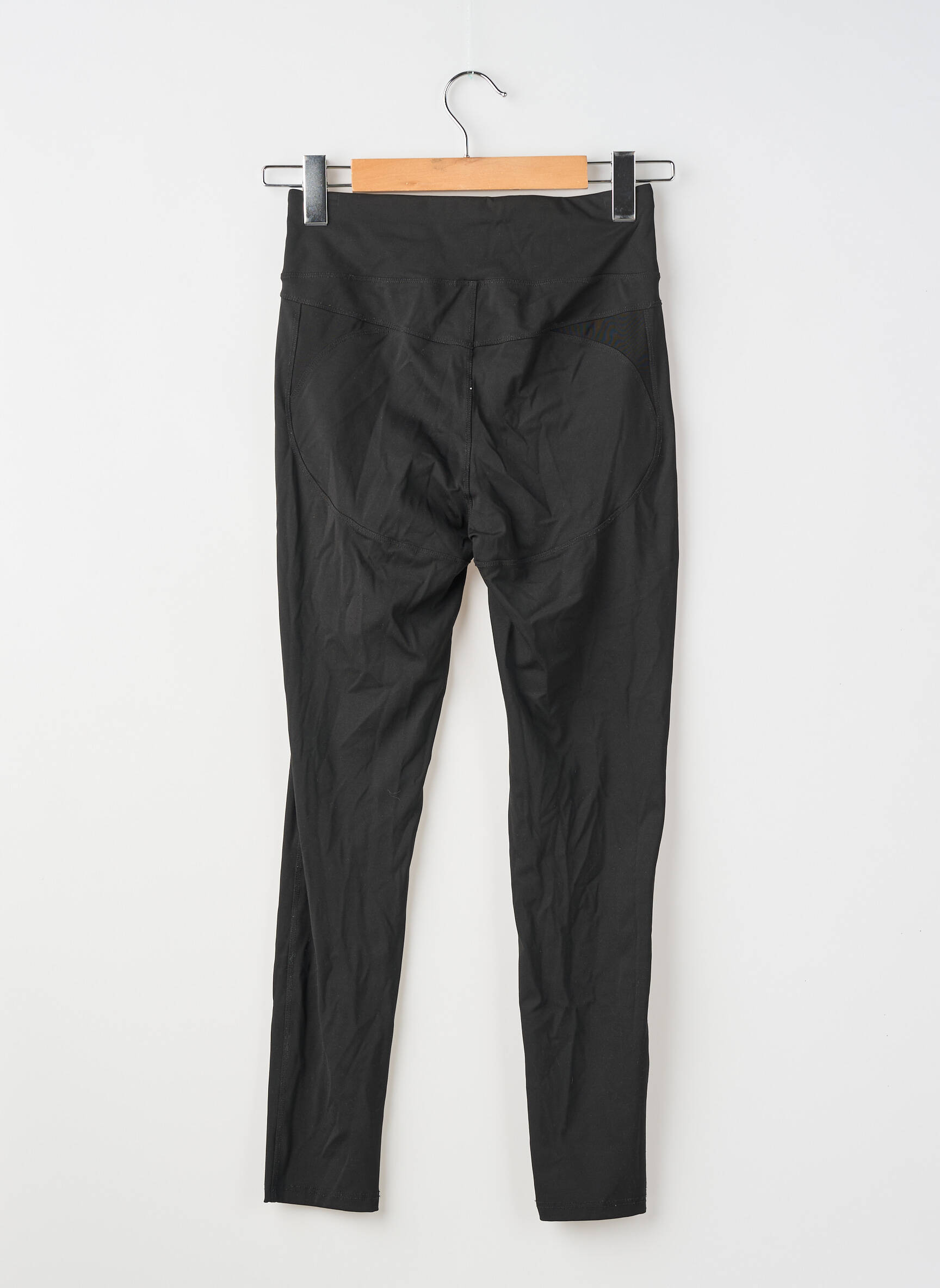 Legging taille élastique noir SANS MARQUE femme