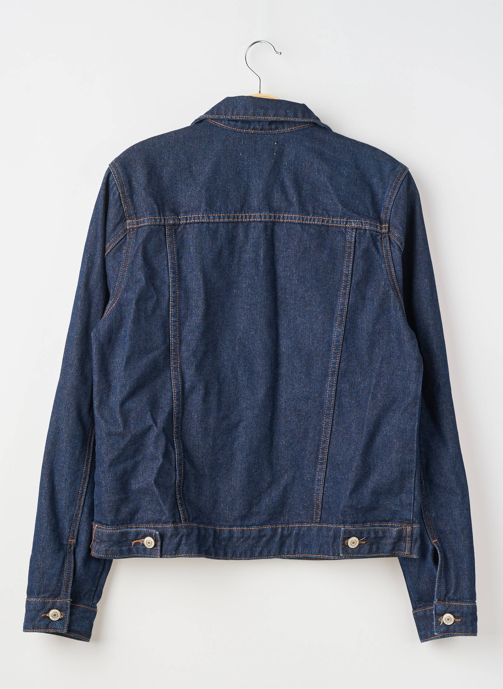Veste casual coupe droite bleu ORAIJE femme