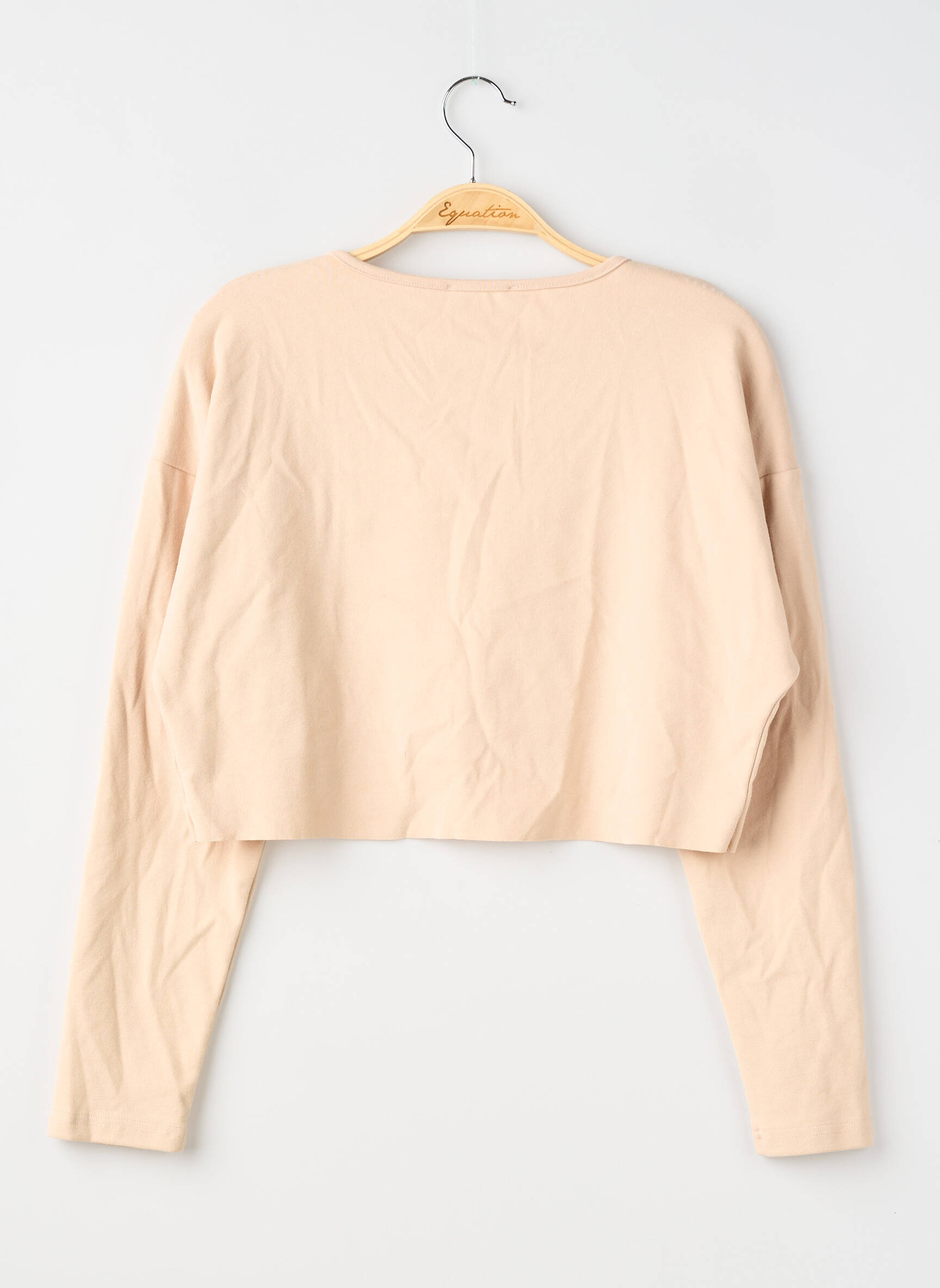 Boléro col rond beige LOVERS + FRIENDS femme
