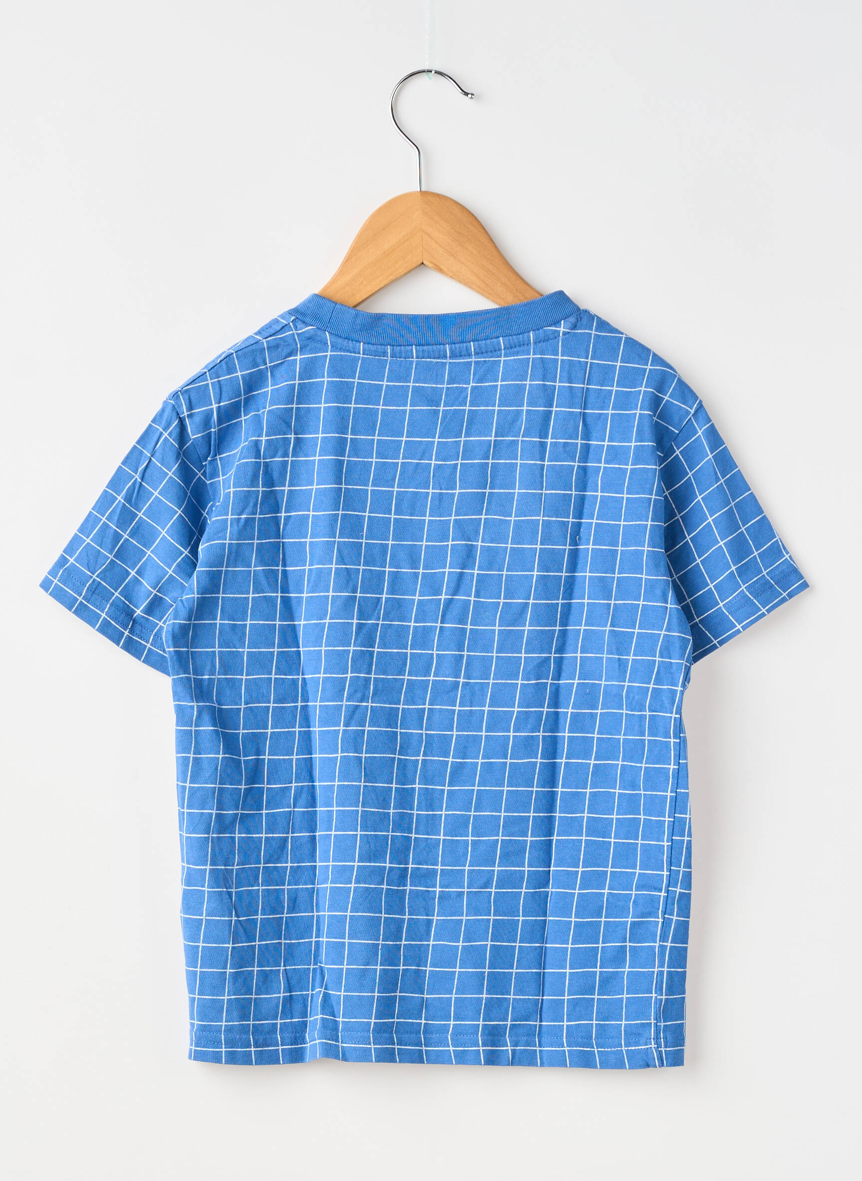 T-shirt coupe droite manches courtes bleu MONOPRIX garçon