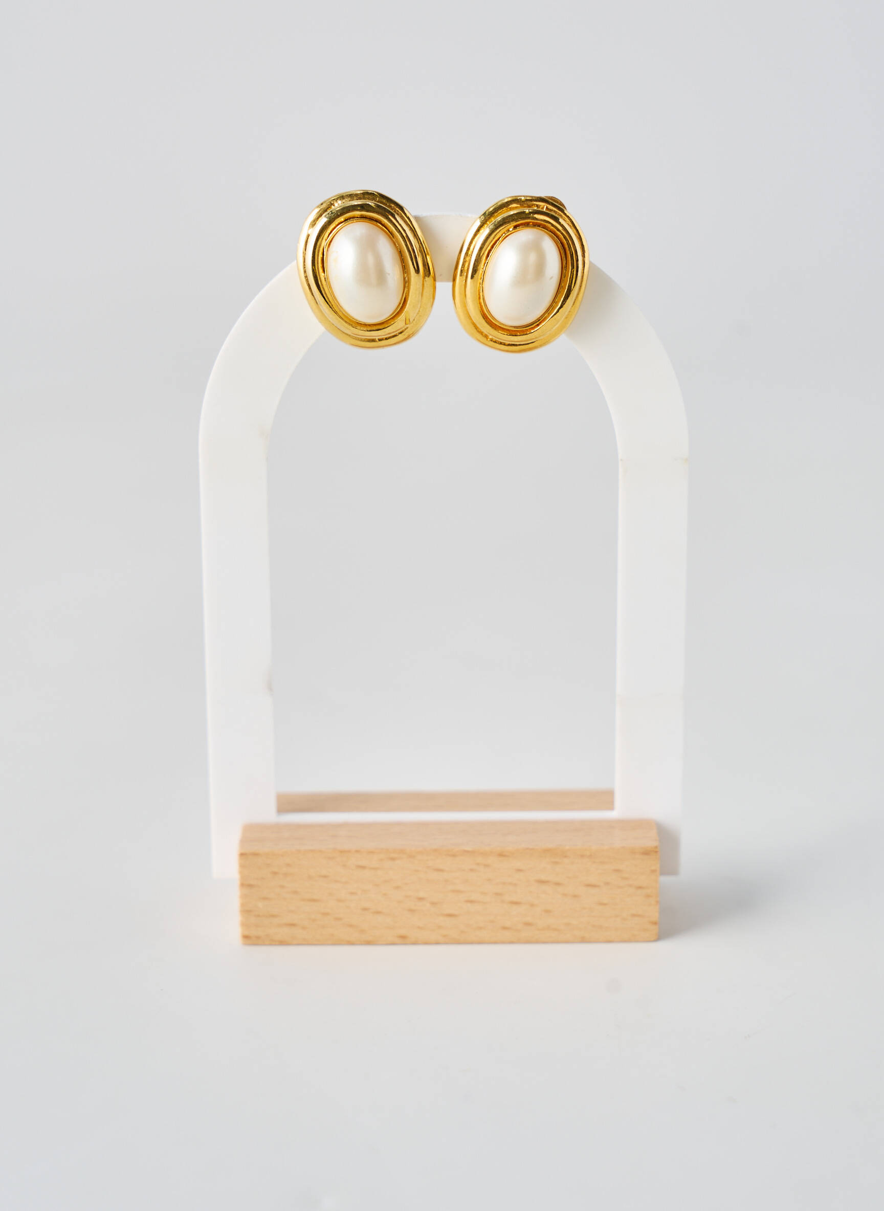 Boucles d’oreilles matériaux métal or SANS MARQUE femme