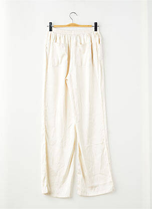 Pantalon large coupe fluide taille normale beige FASHION NOVA femme