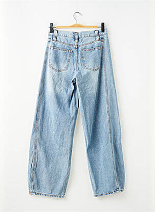 Jeans coupe droite taille haute taille haute bleu FASHION NOVA femme