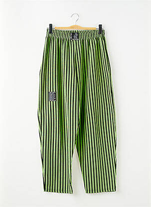 Pantalon large poches taille normale vert BODYBULDING femme