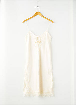 Nuisette/combinette effet matière satinée beige ZARA femme