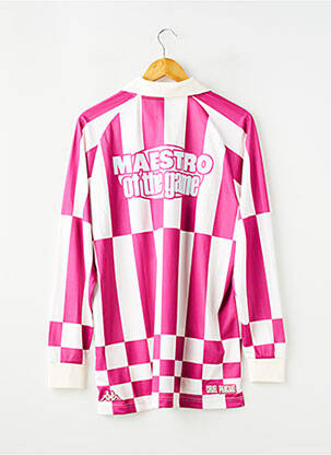 Polo manches longues manches longues rose KAPPA femme