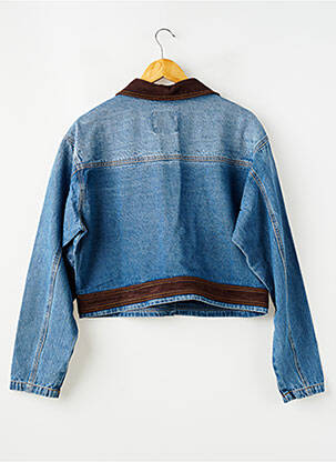 Veste casual coupe droite bleu FASHION NOVA femme