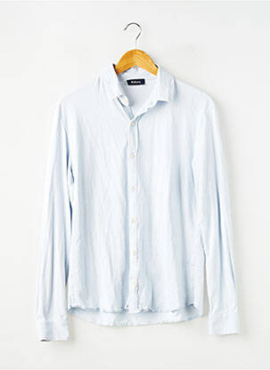Chemisier coupe cintrée manches longues bleu BALIBARIS femme