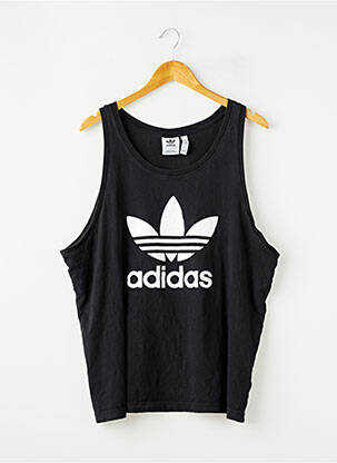 Débardeur stretch sans manche noir ADIDAS femme