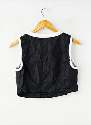 Gilet sans manche coupe droite noir REFORMATION femme