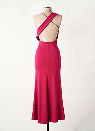 Robe longue sans manche sans manche rouge ZARA femme