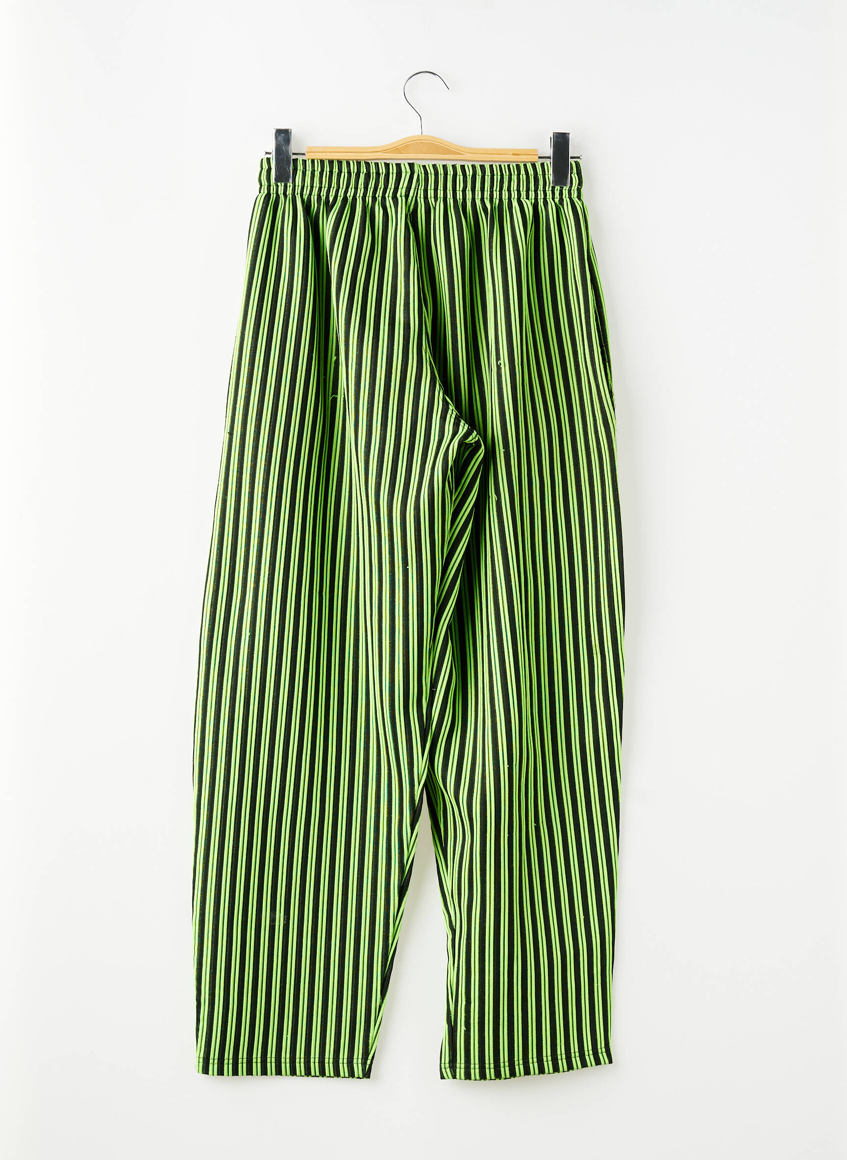Pantalon large poches taille normale vert BODYBULDING femme