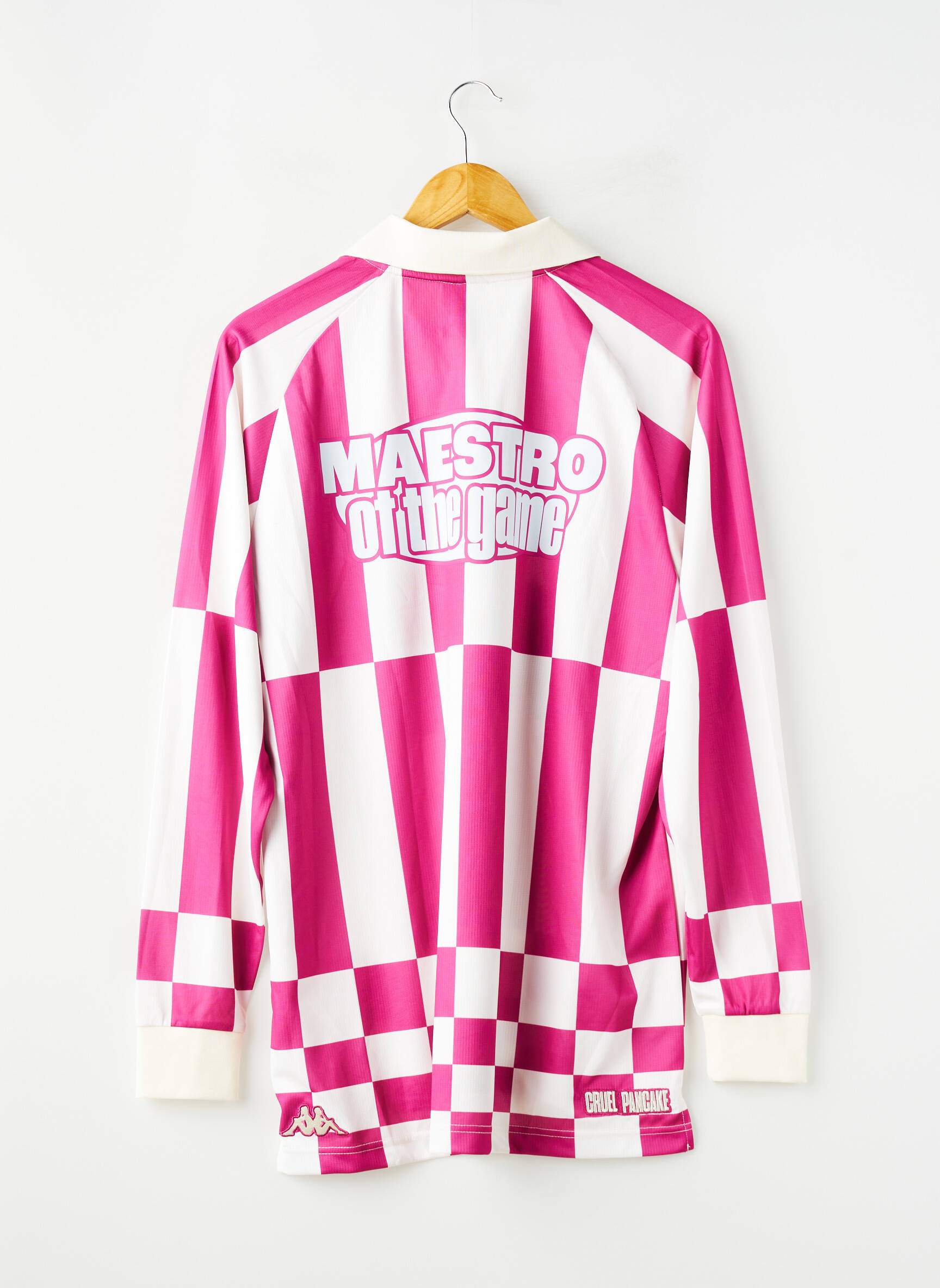 Polo manches longues manches longues rose KAPPA femme