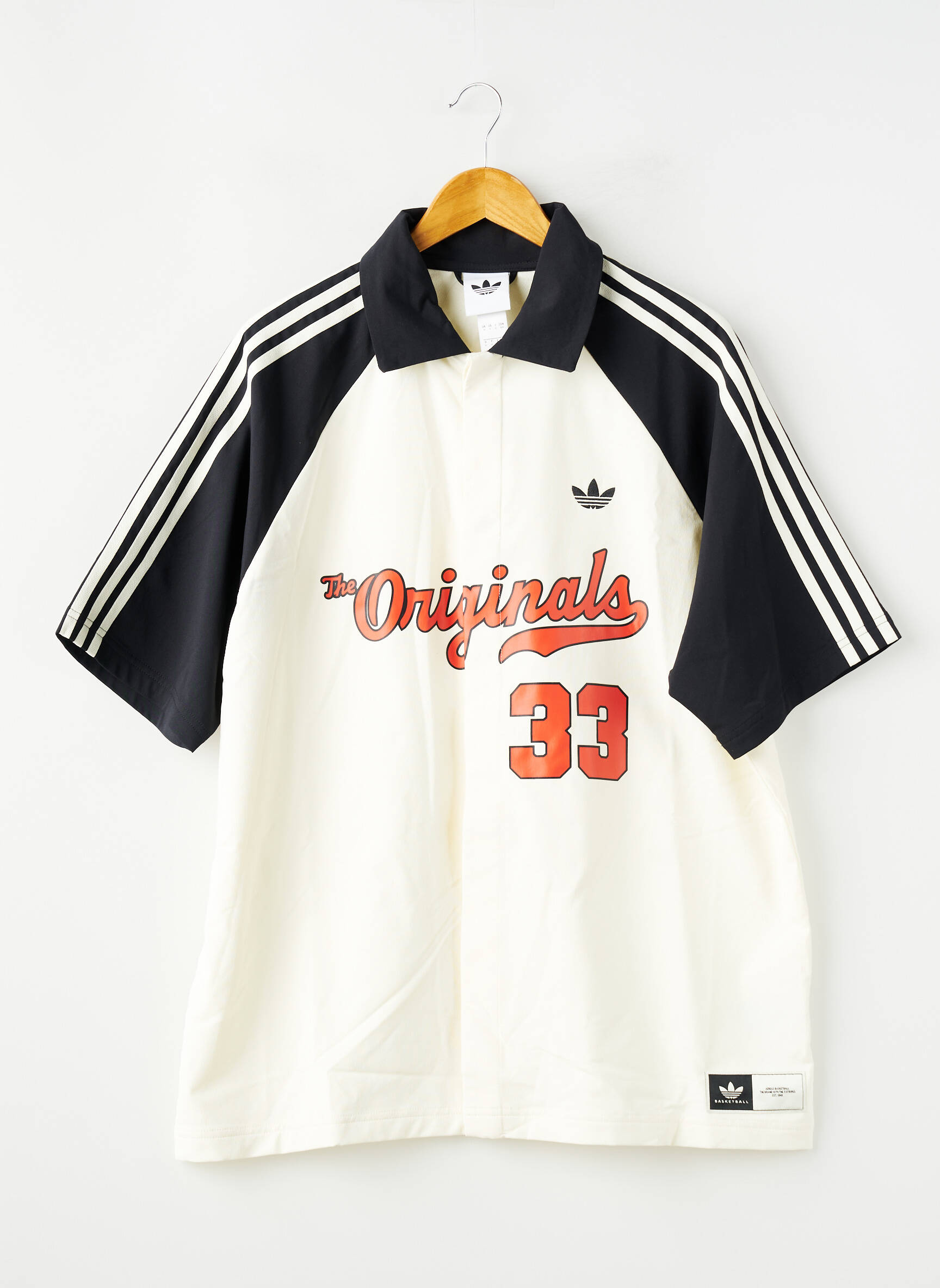 Veste casual coupe droite beige ADIDAS femme