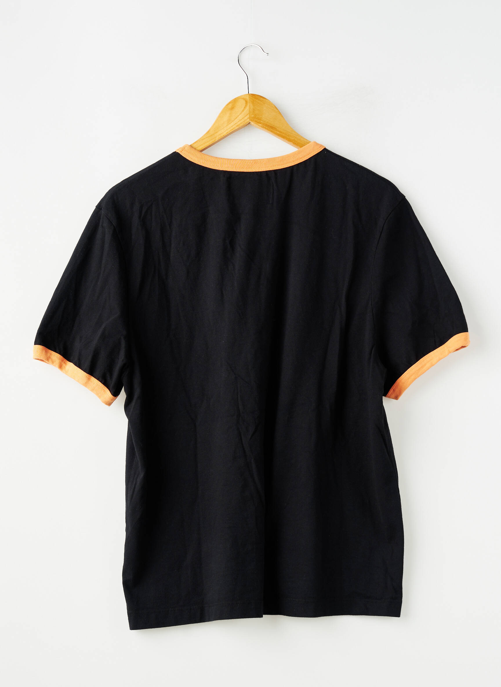 T-shirt sérigraphie manches courtes noir EMESTUDIOS femme