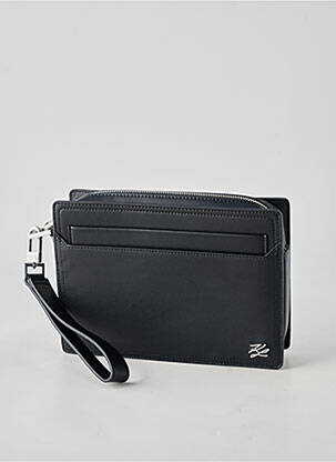 Pochette noir KARL LAGERFELD unisexe