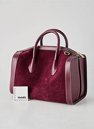 Sac multipoches forme rectangulaire violet LANCEL femme