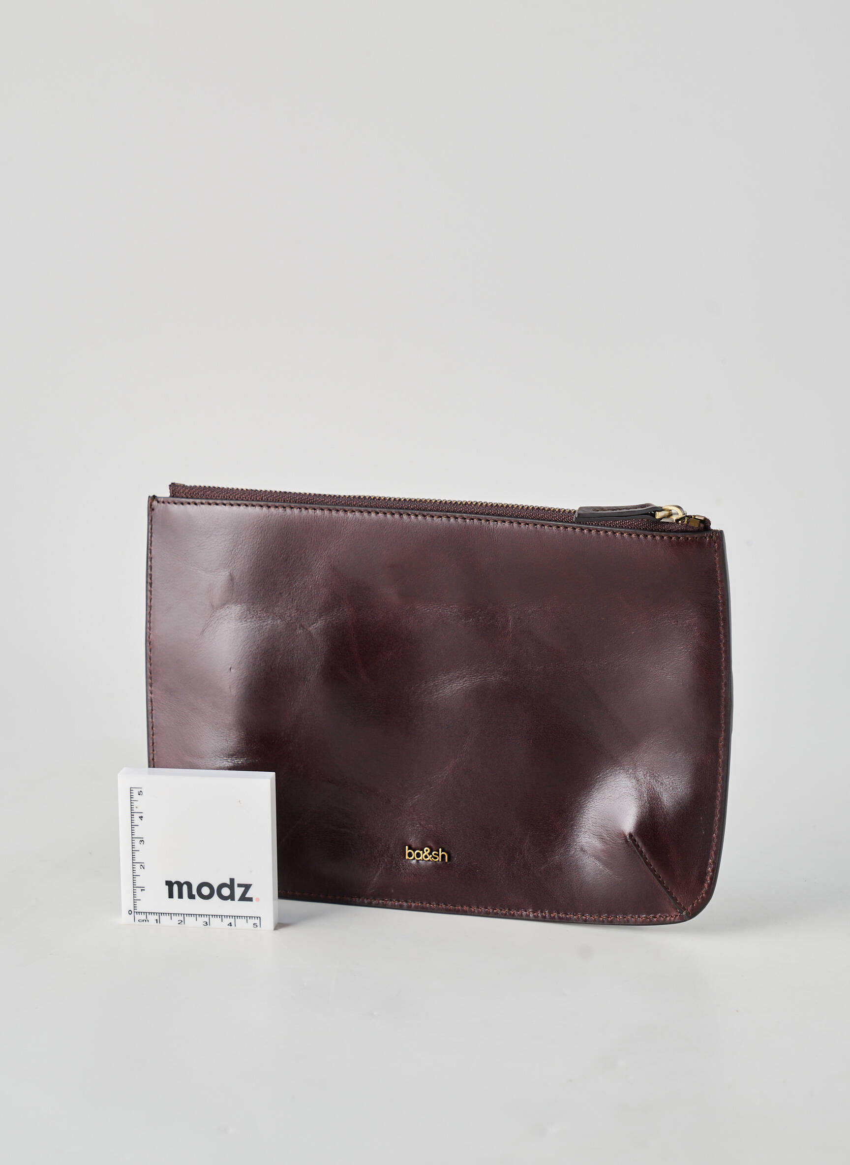 Pochette doublure marron BA&SH femme