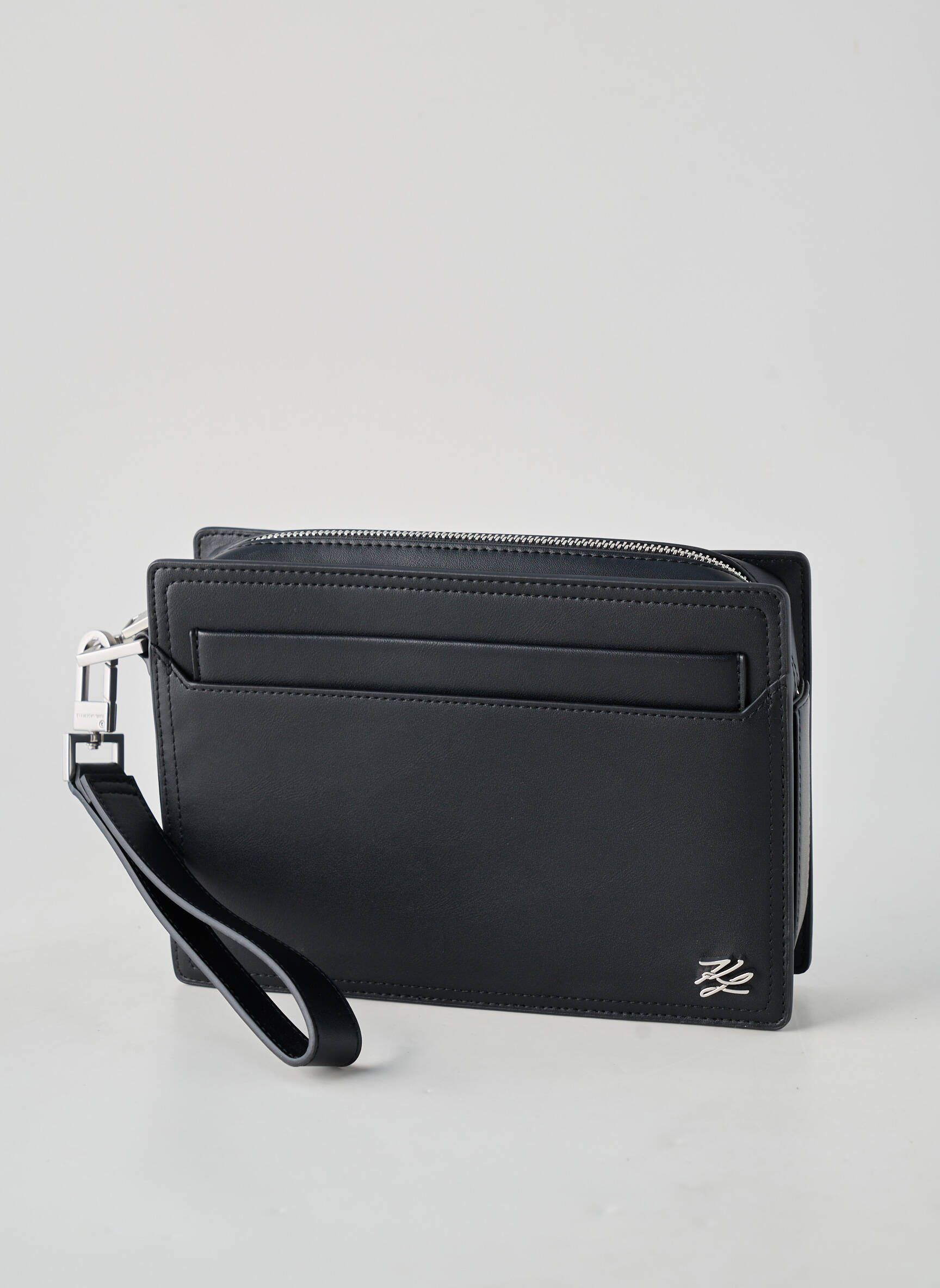 Pochette noir KARL LAGERFELD unisexe