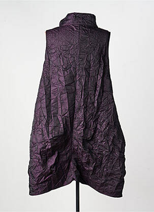 Veste casual coupe droite violet KOZAN femme