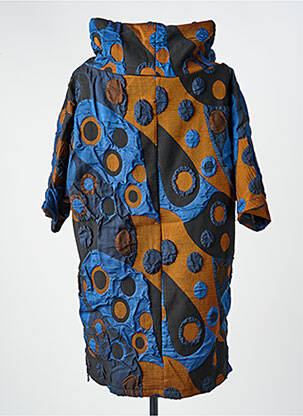 Tunique manches longues manches 3/4 bleu KOZAN femme
