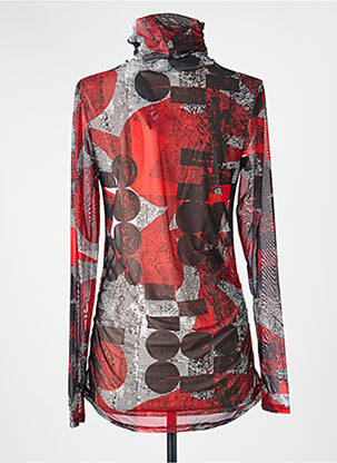 T-shirt manches longues manches longues rouge KOZAN femme