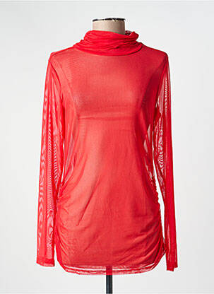 T-shirt manches longues manches longues rouge KOZAN femme