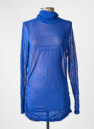 T-shirt manches longues manches longues bleu KOZAN femme