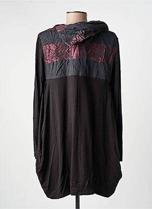 Tunique manches longues manches longues noir KOZAN femme