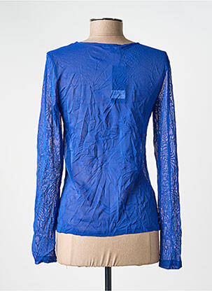 T-shirt manches longues manches longues bleu KOZAN femme