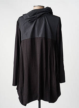 Top manches longues manches longues noir KOZAN femme