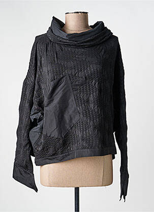 T-shirt manches longues manches longues noir KOZAN femme