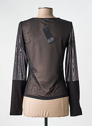 T-shirt manches longues manches longues noir KOZAN femme
