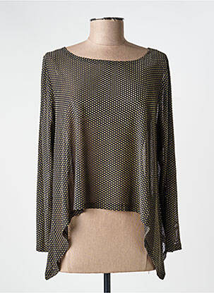 T-shirt manches longues manches longues noir KOZAN femme