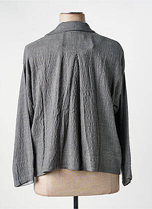 Veste casual coupe droite gris GERSHON BRAM femme