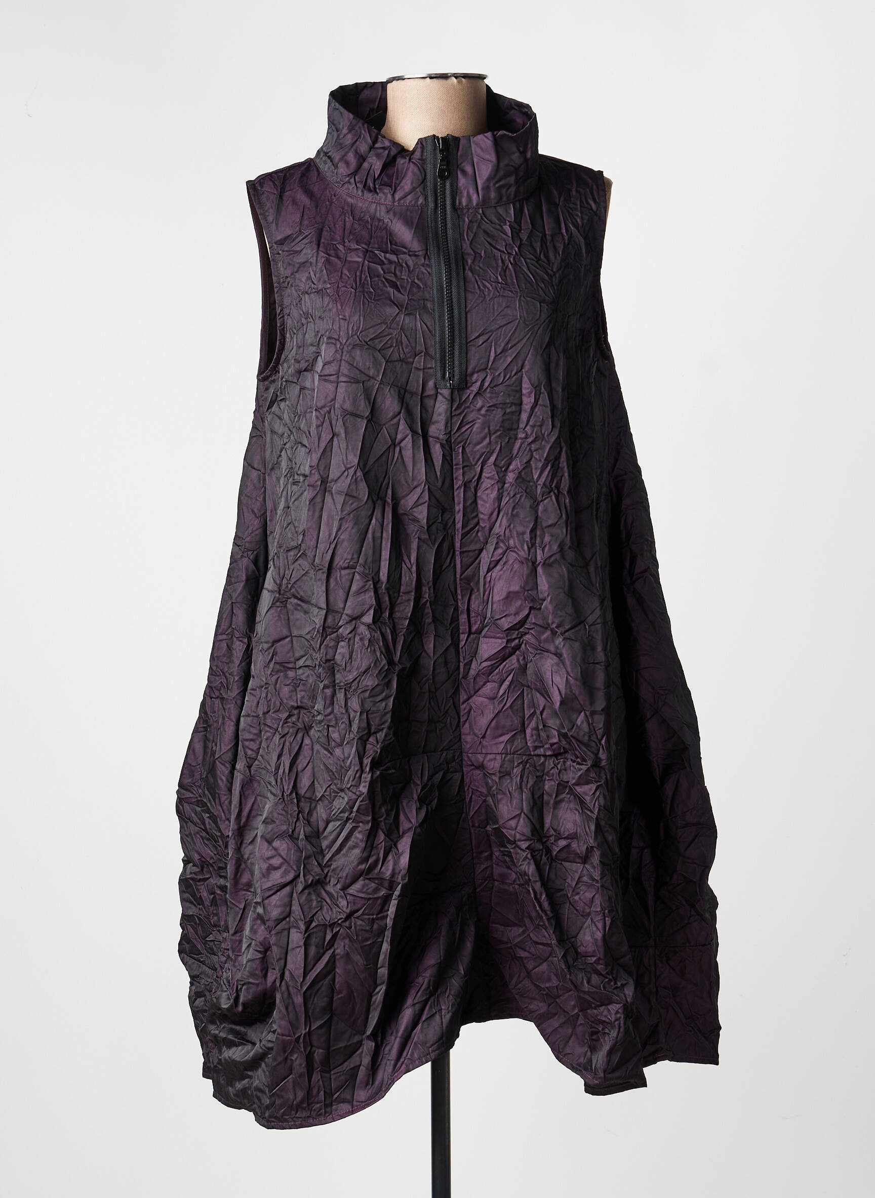 Veste casual coupe droite violet KOZAN femme