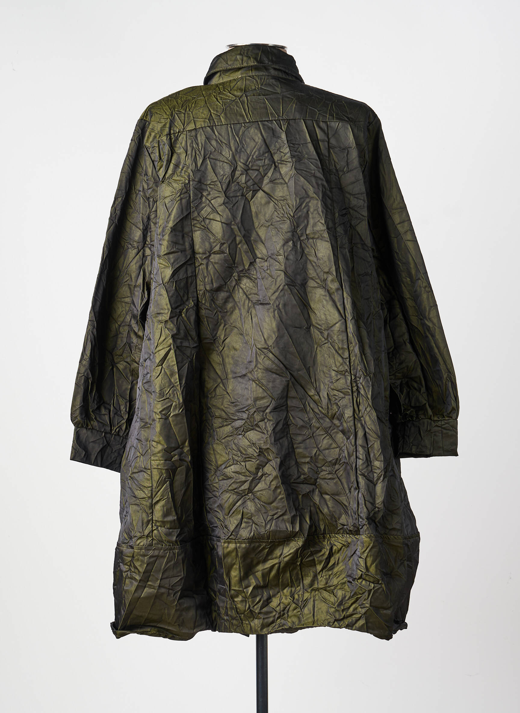 Veste casual coupe droite vert KOZAN femme